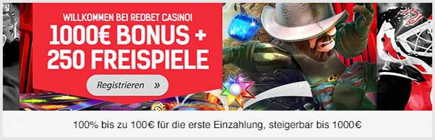 redbet casino bonus