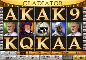 gladiator slot machine