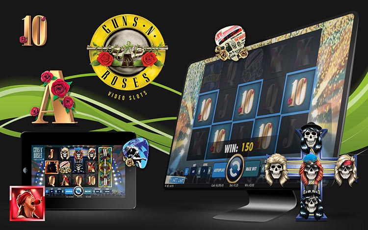 guns n roses slot machine