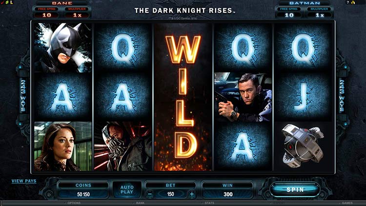 The Dark Knight Rises Slot Machine